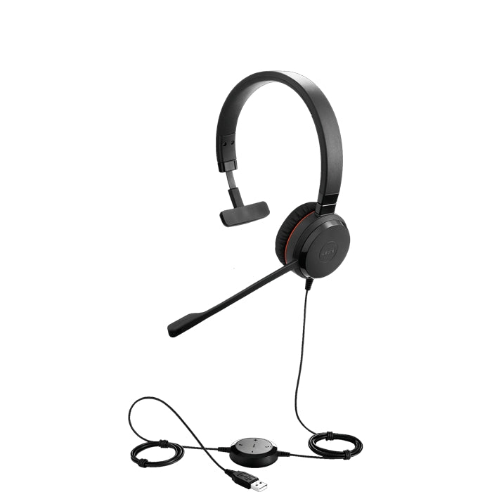 Jabra Evolve 30 II UC Mono Headset - Black