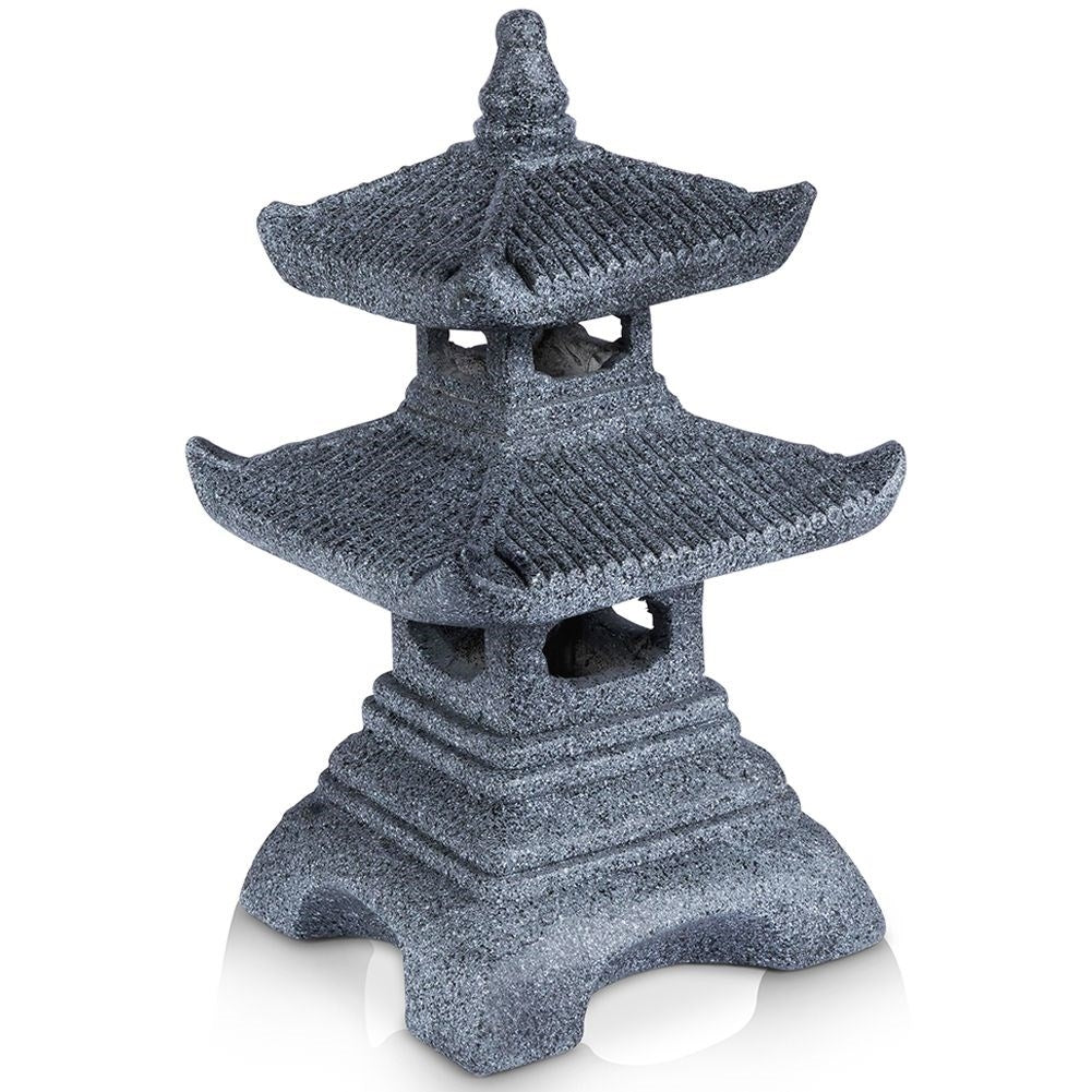 Japanese pagoda figure 50 cm in cement for garden/balcony