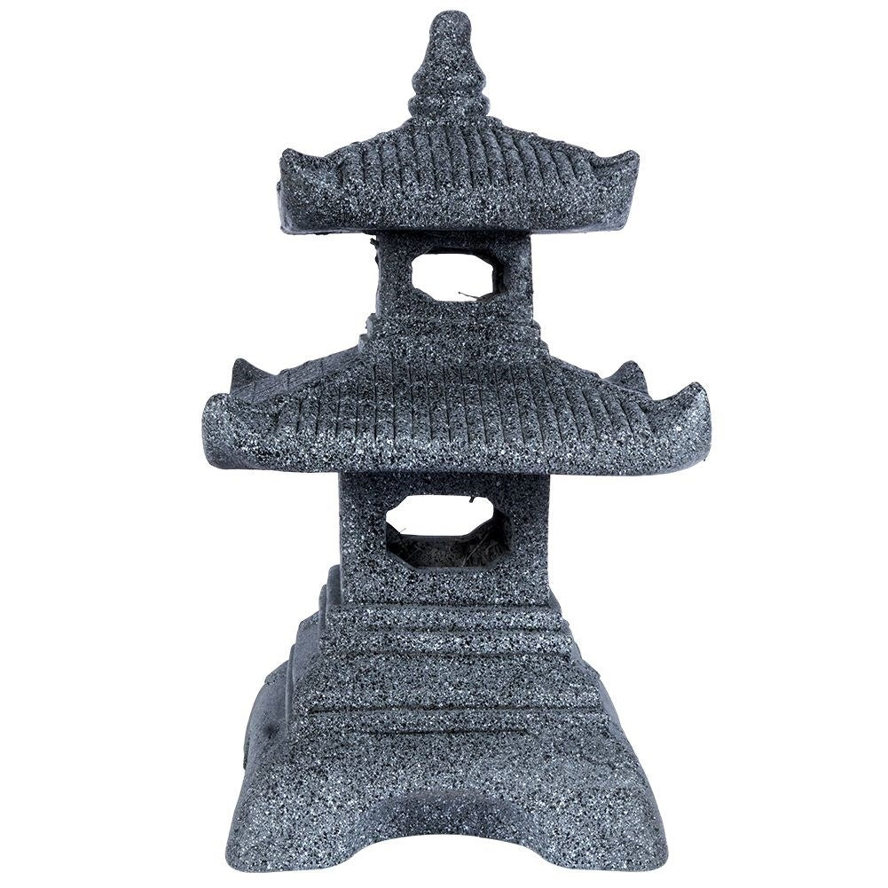 Japanese pagoda figure 50 cm in cement for garden/balcony