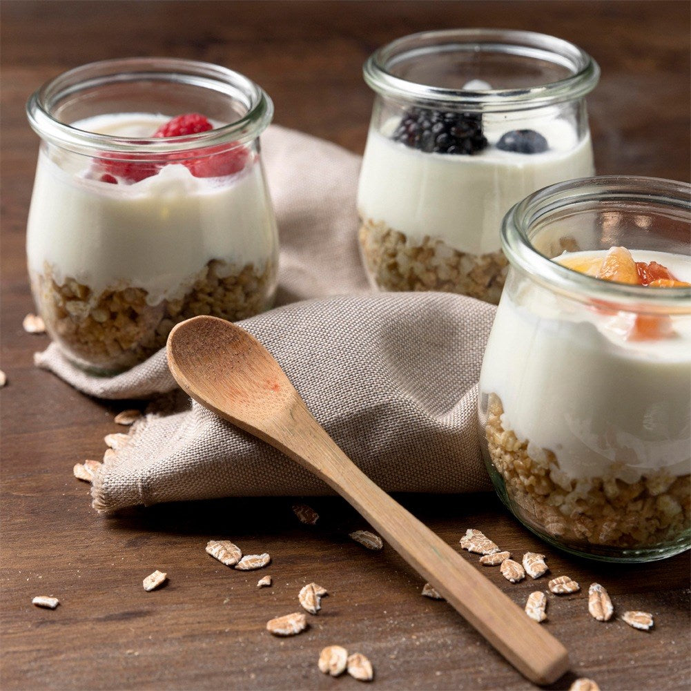 Jar for yogurt and desserts 130 ml 12 pcs.