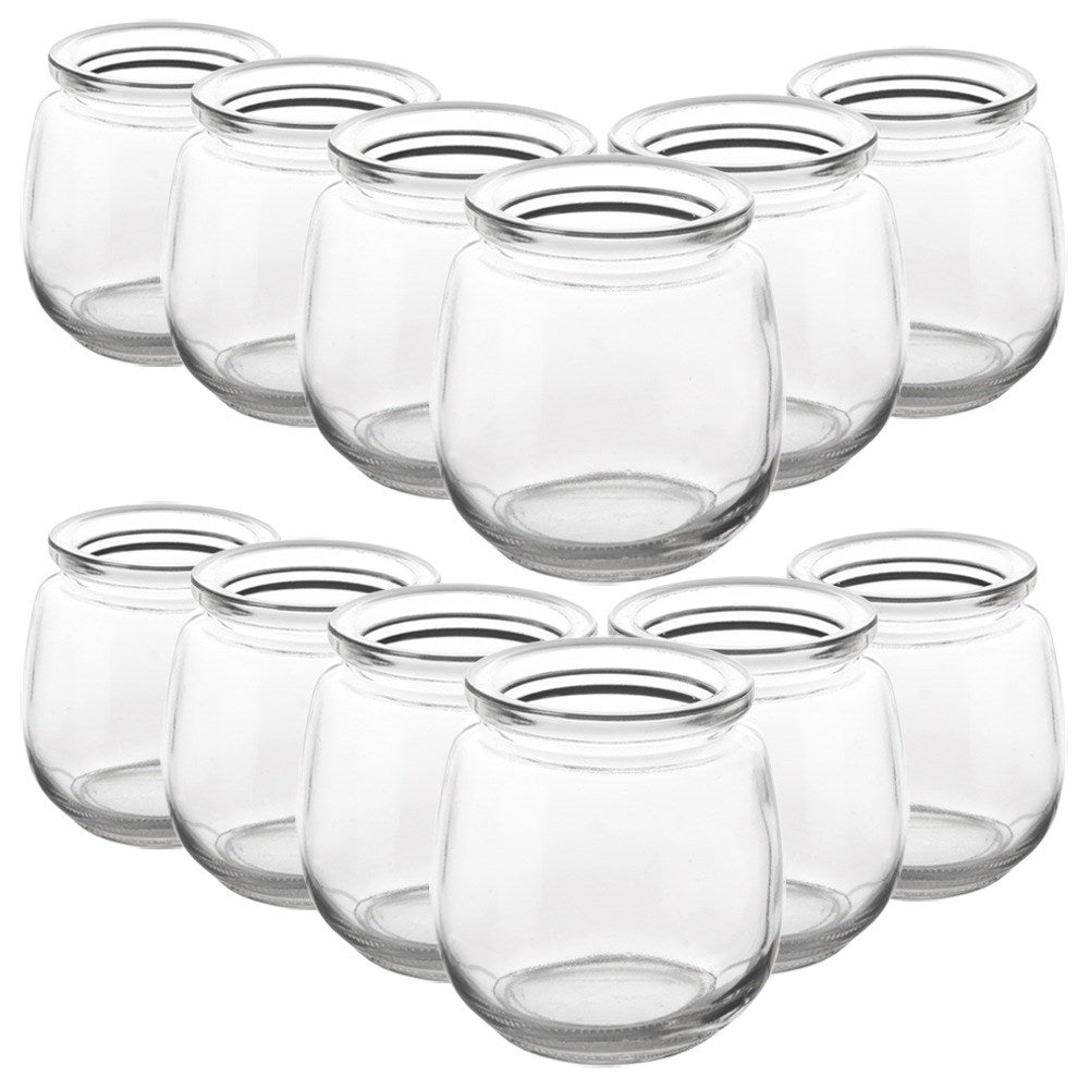 Jar for yogurt and desserts 130 ml 12 pcs.