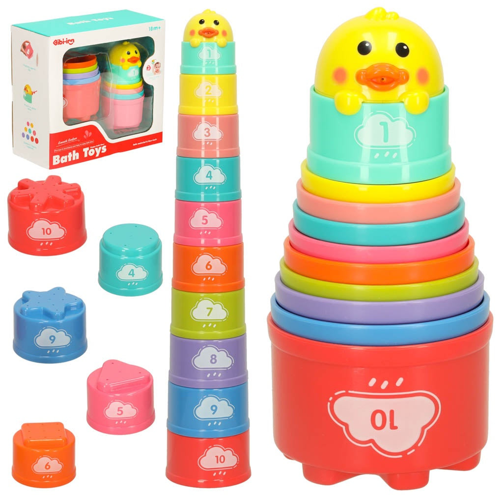 Jenga bath toy