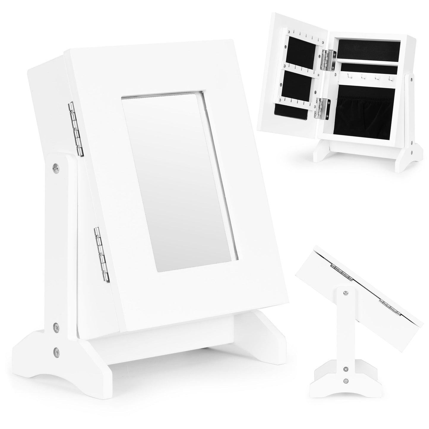 Jewelry box organizer with mirror ModernHome