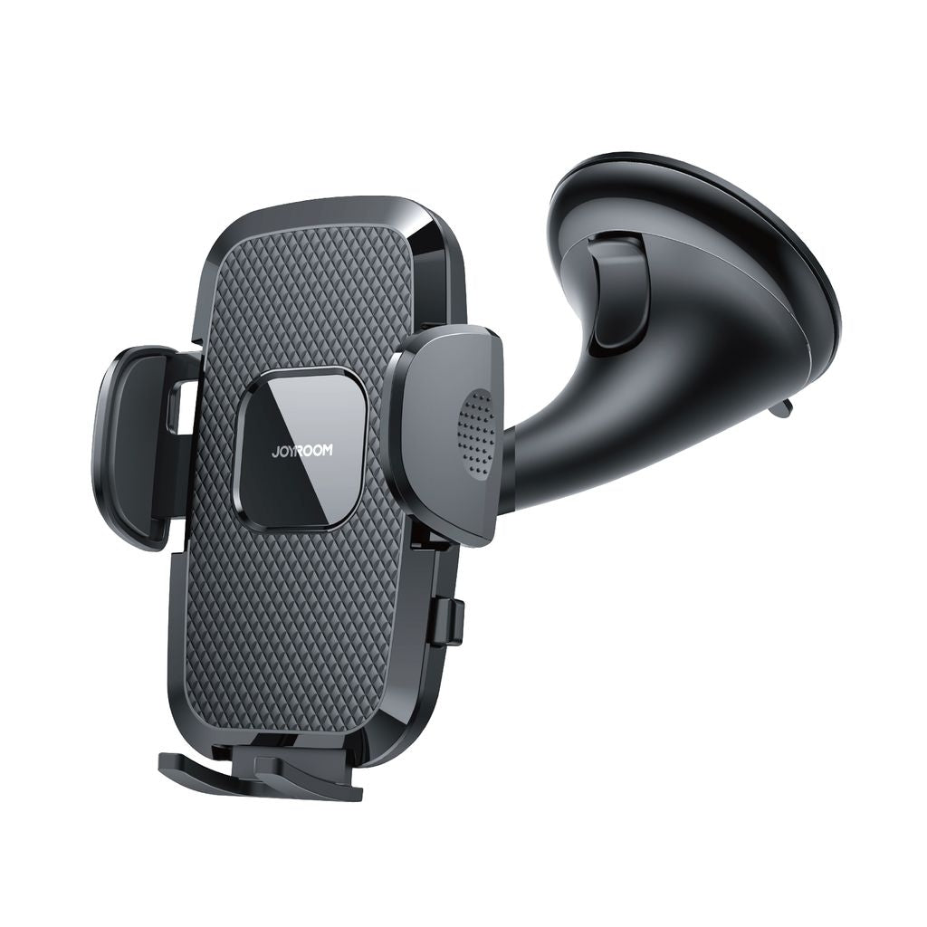 Joyroom 360° Mobile Phone Holder with Suction Cup for Windscreen & Dashboard - Black