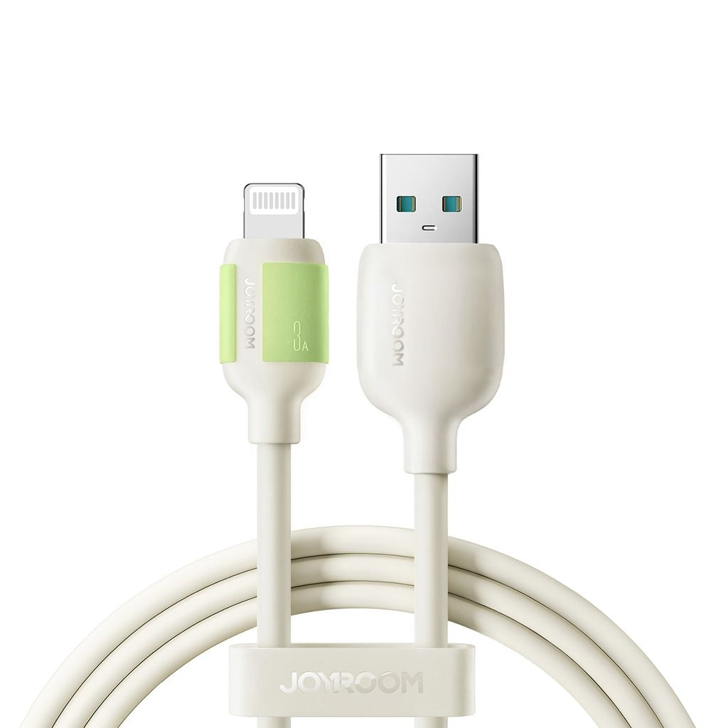 Joyroom 3A Fast Charging Data Cable USB-A to Lightning, 2m - Beige