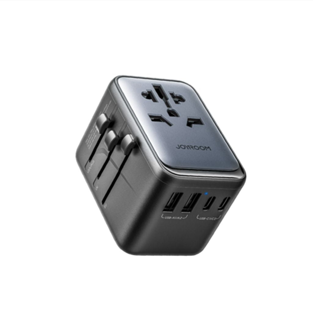 Joyroom 65W GaN Universal Travel Adapter 3 USB-C & 2 USB-A