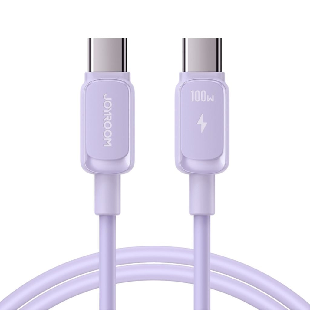 Joyroom Color Series USB-C - USB-C Cable 100W, 1.2m - Purple