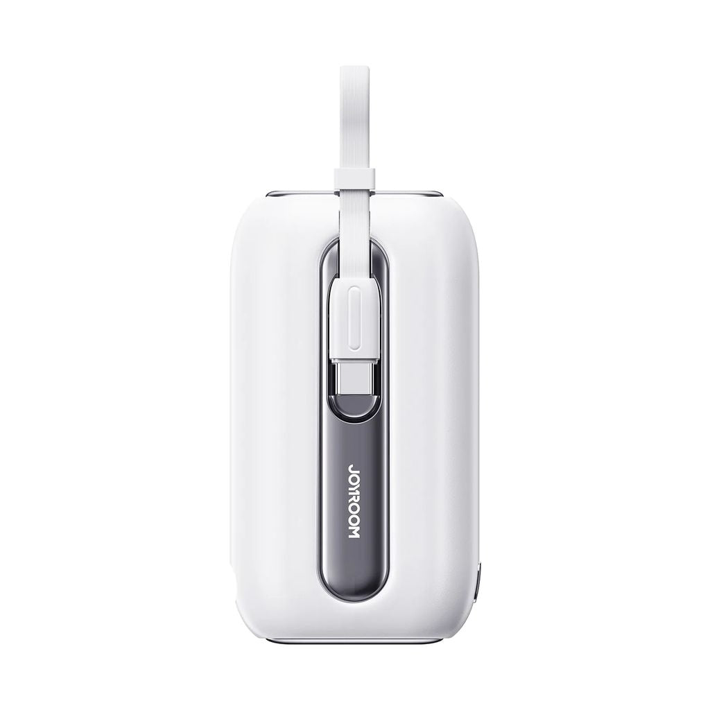 Joyroom Colorful Series 22.5W, 10000mAh Powerbank + 2-in-1 Cables - White