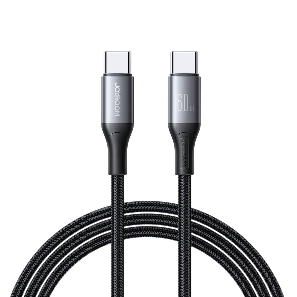 Joyroom Flash Series Fast Charging USB-C to USB-C Cable 60W, 2m - Black