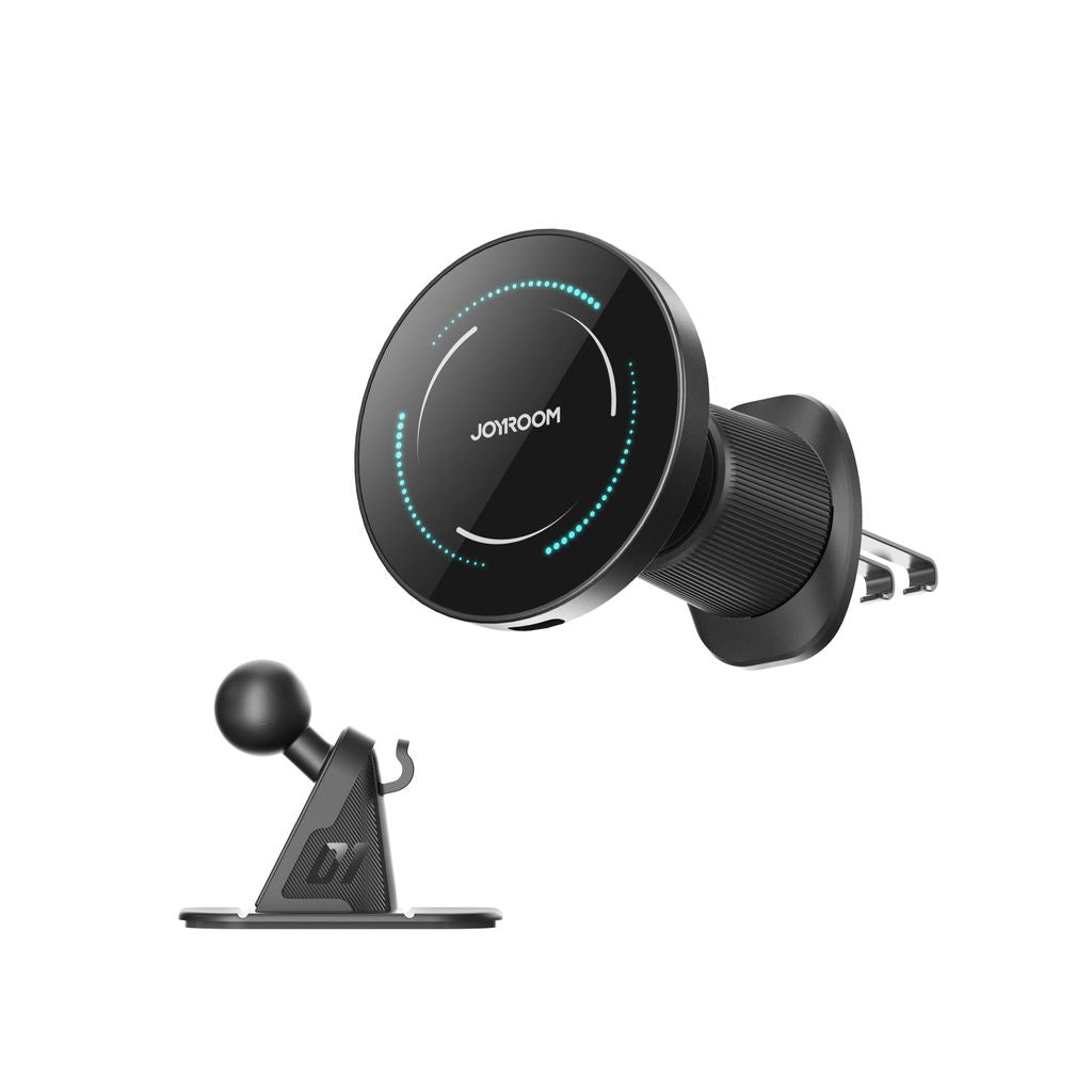 Joyroom Magsafe Mobile Holder with Wireless Charging for Car 15W - Black