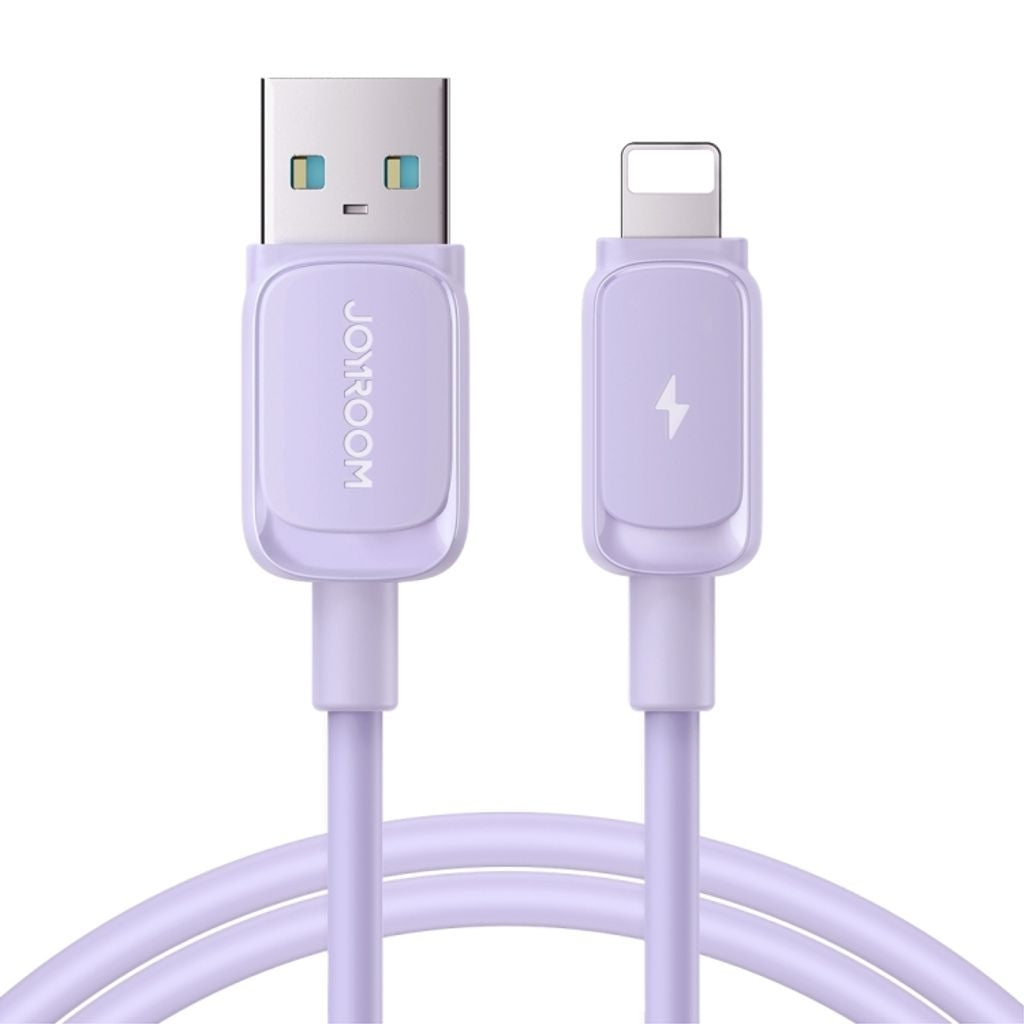 Joyroom USB-A to Lightning Cable, 3A, 1.2m - Purple