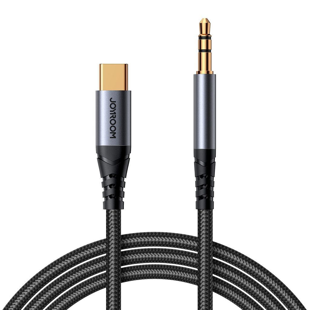Joyroom USB-C to 3.5mm AUX Cable, 1.2m - Black