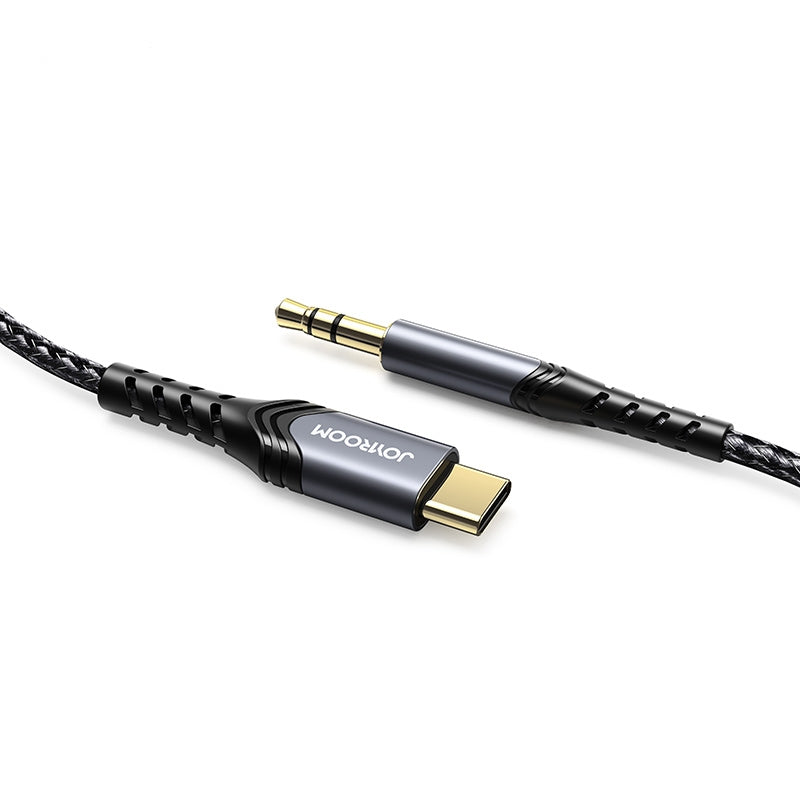 Joyroom USB-C to 3.5mm AUX Cable, 2m - Black