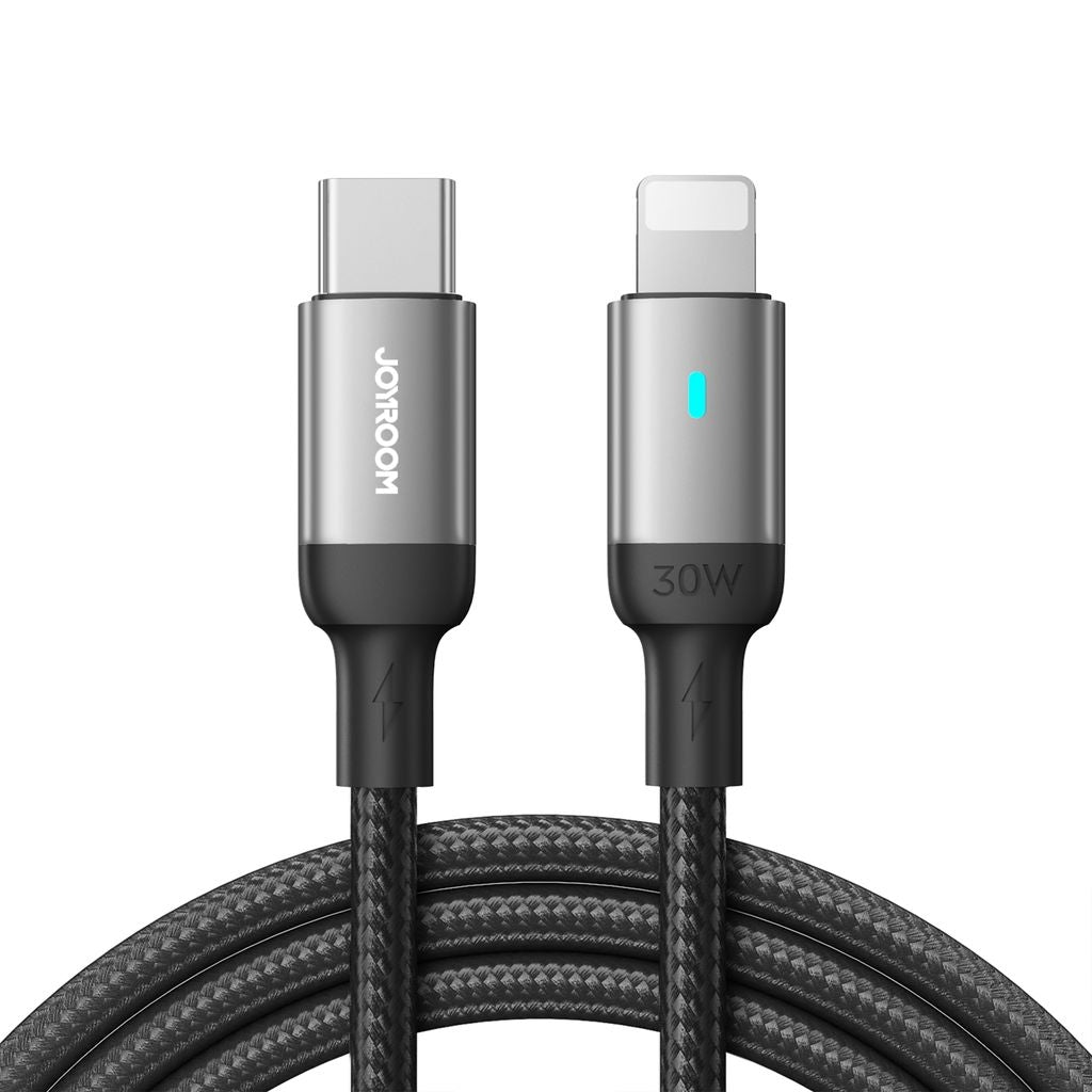 Joyroom USB-C to Lightning Cable Fast Charging 20W, 1.2m - Black