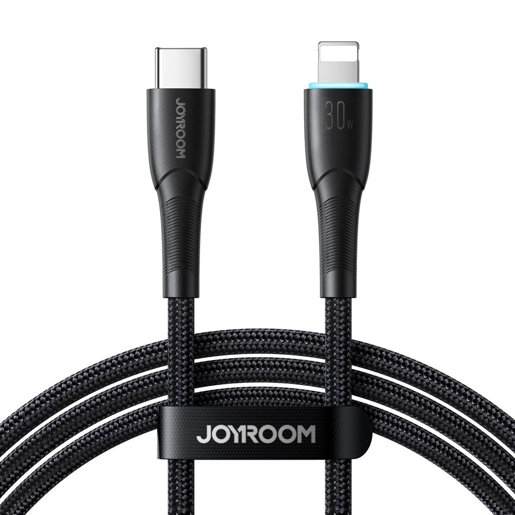 Joyroom USB-C to Lightning Cable Fast Charging 30W, 1m - Black