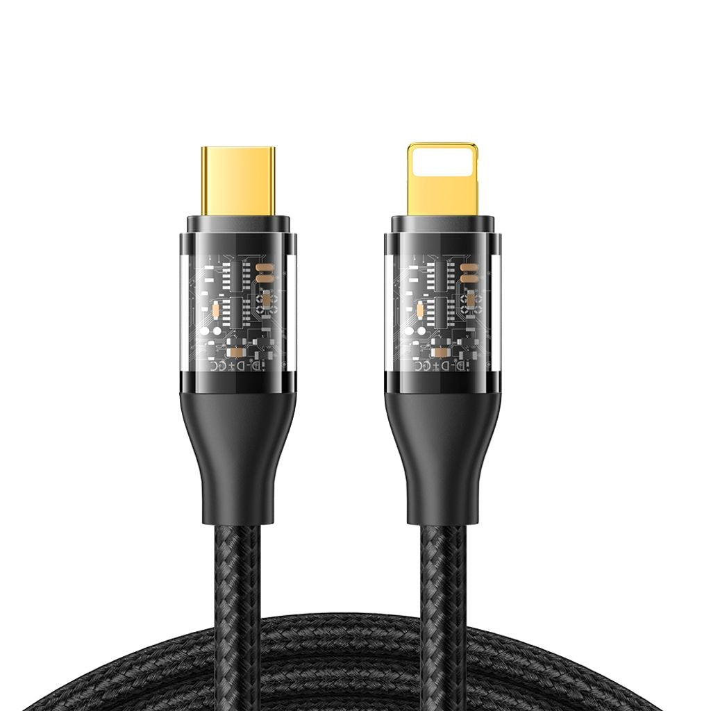 Joyroom USB-C to Lightning Charging Cable 30W, 1.2m - Black