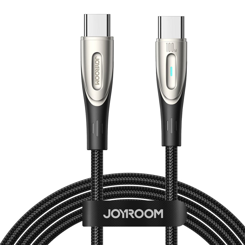 Joyroom USB-C to USB-C Cable Fast Charging 100W, 5A, 1.2m - Black