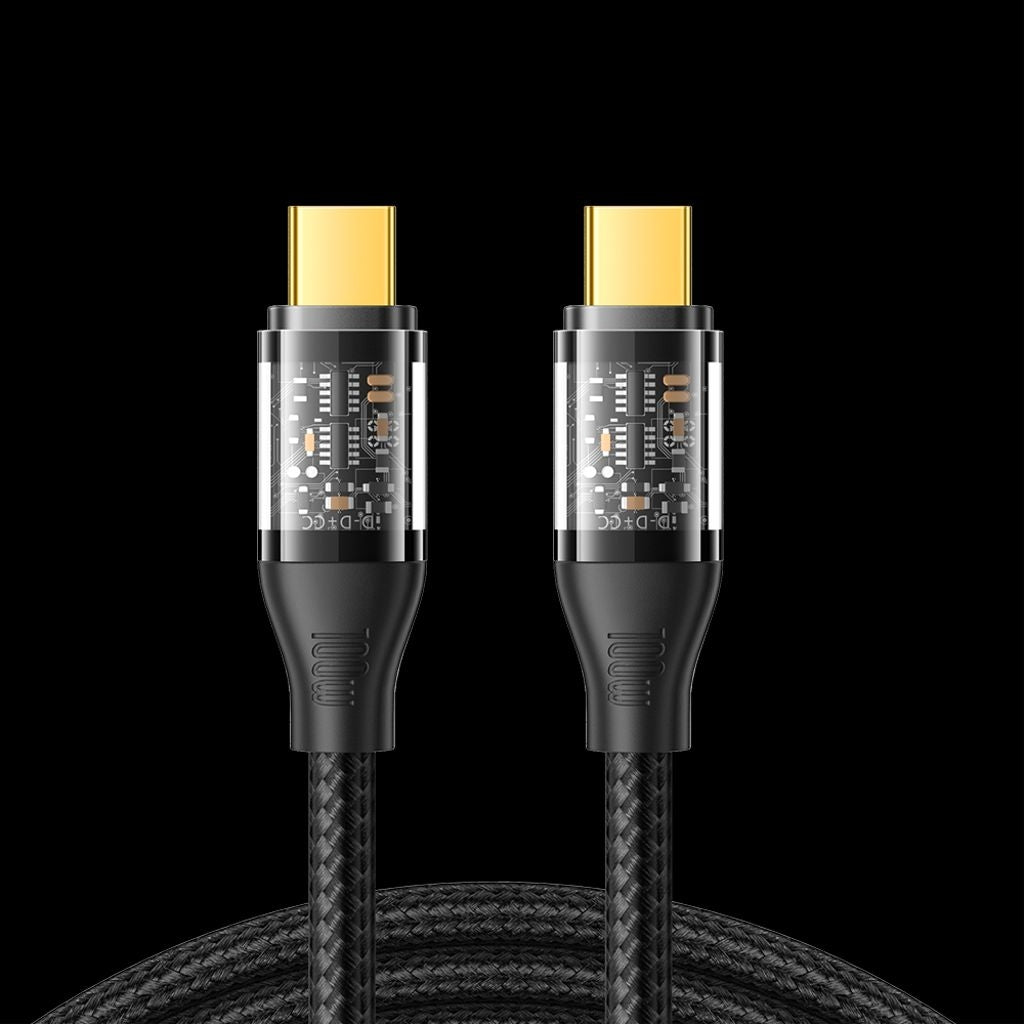 Joyroom USB-C to USB-C Fast Charging Cable 100W, 1.2m - Black
