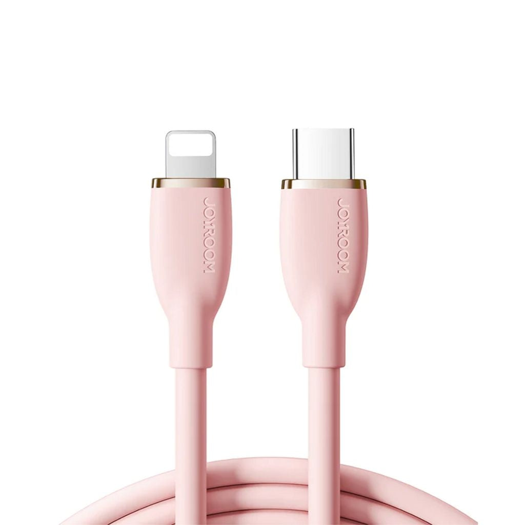 Joyroom USB-C to lightning fast charging cable, 30W, 1.2m - Pink