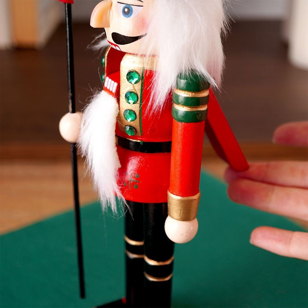 Juld ecoration Nutcracker in Wood 25 cm