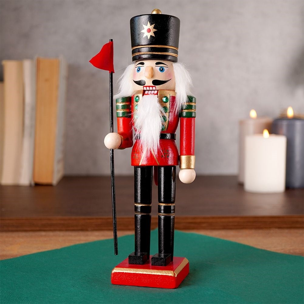 Juld ecoration Nutcracker in Wood 25 cm
