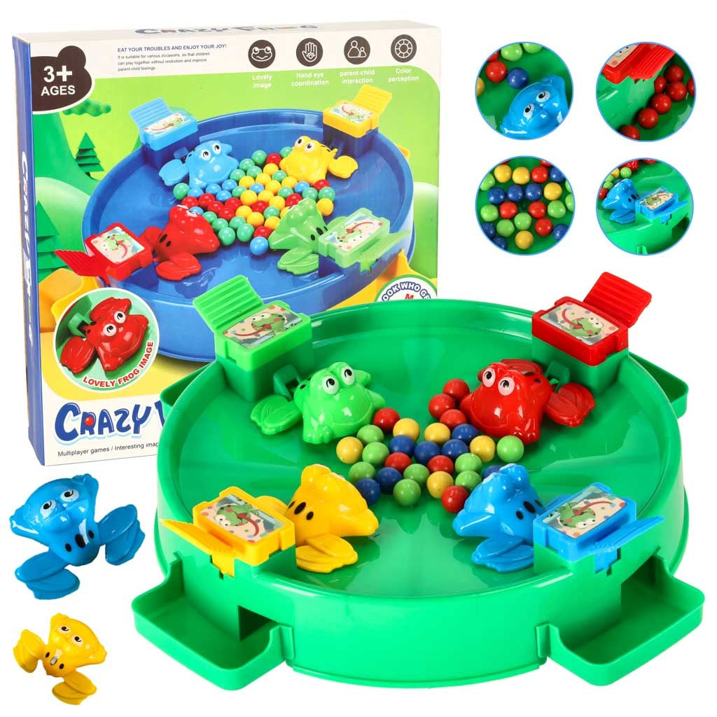 Jumping frogs arcade game 4 players