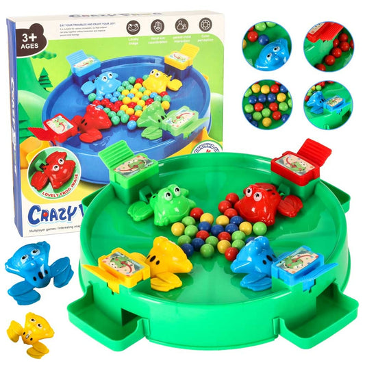 Jumping frogs arcade game 4 players
