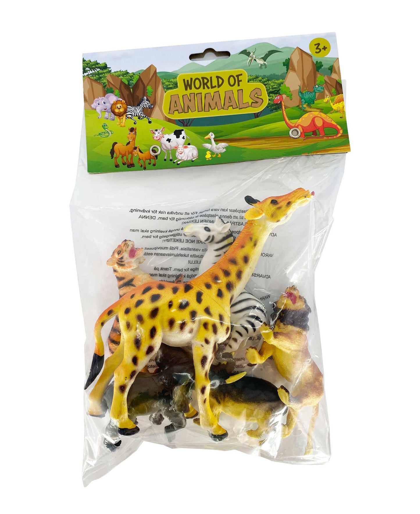 Jungle Animals 6 Pieces