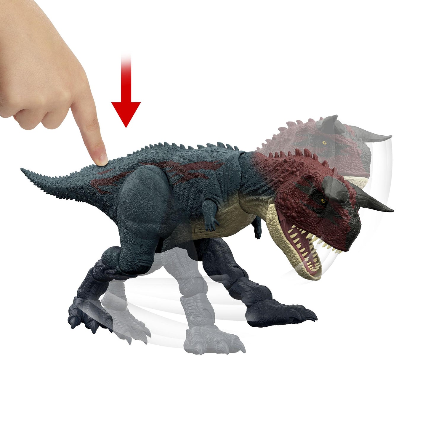 Jurassic World Carnotaurus Dinosaur Toy, 45 cm, Ages 4+