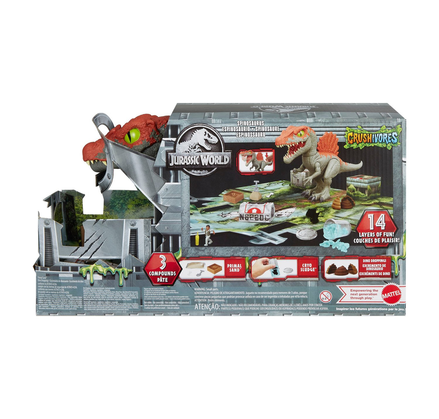 Jurassic World Crushivores Spinosaurus