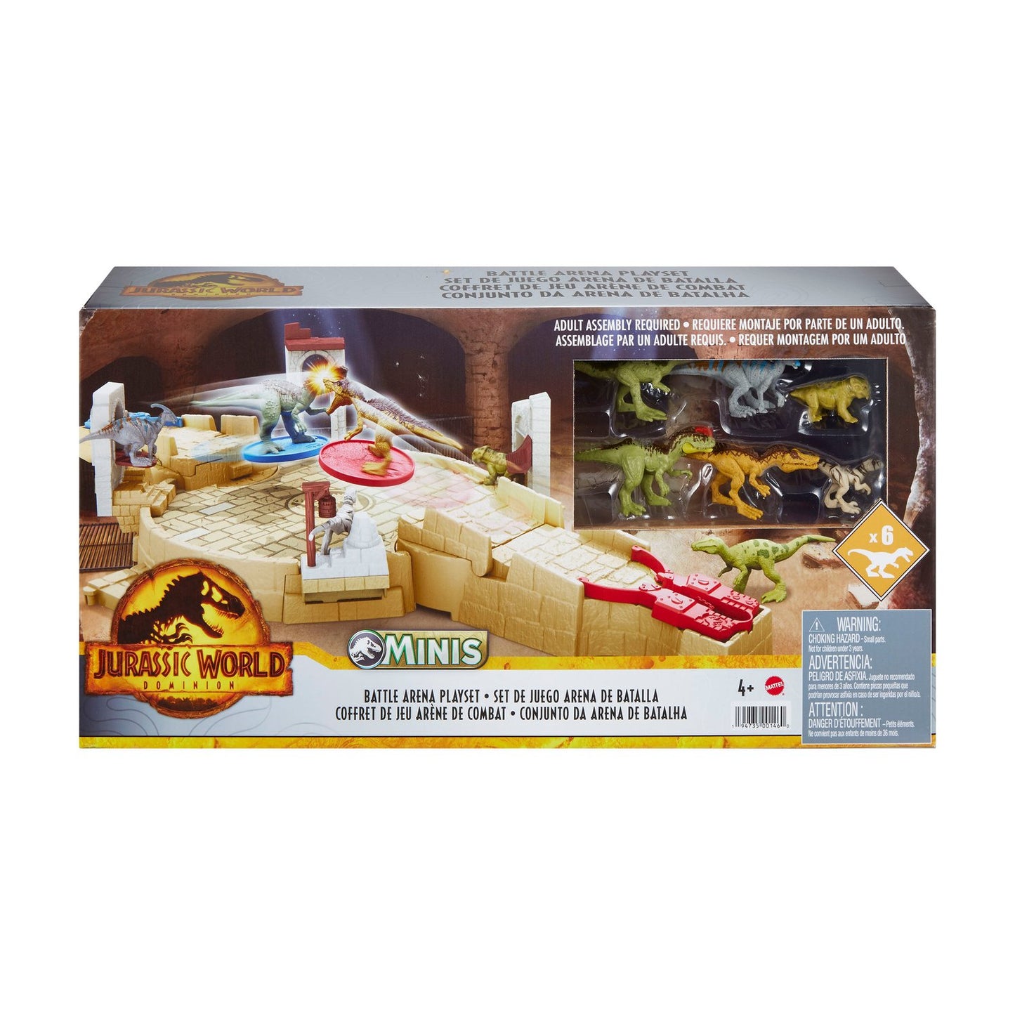 Jurassic World Minis Battle Arena