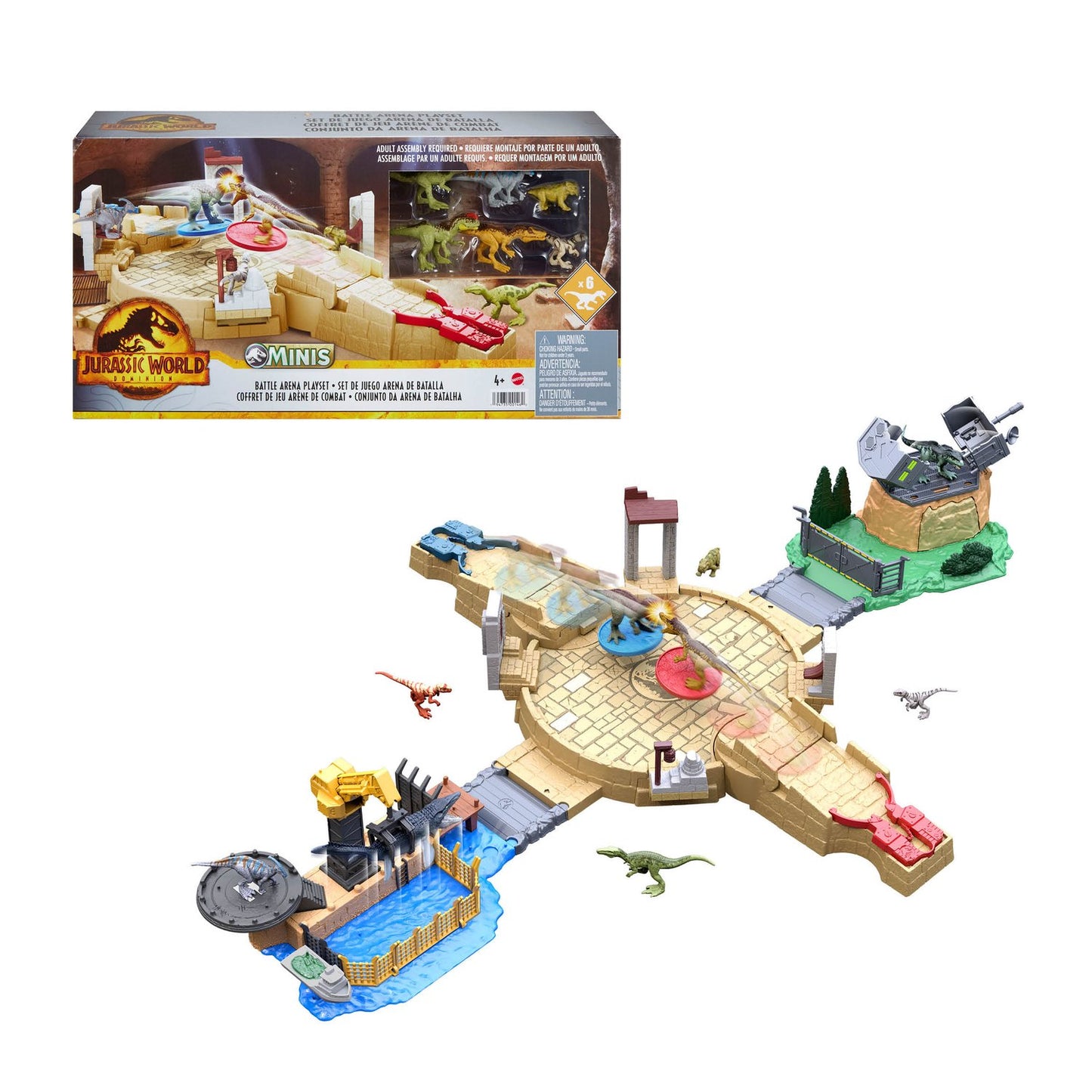 Jurassic World Minis Battle Arena