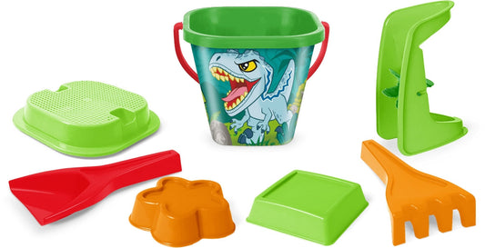 Jurassic World Sand Play Set, 7 Pieces for Creative Fun