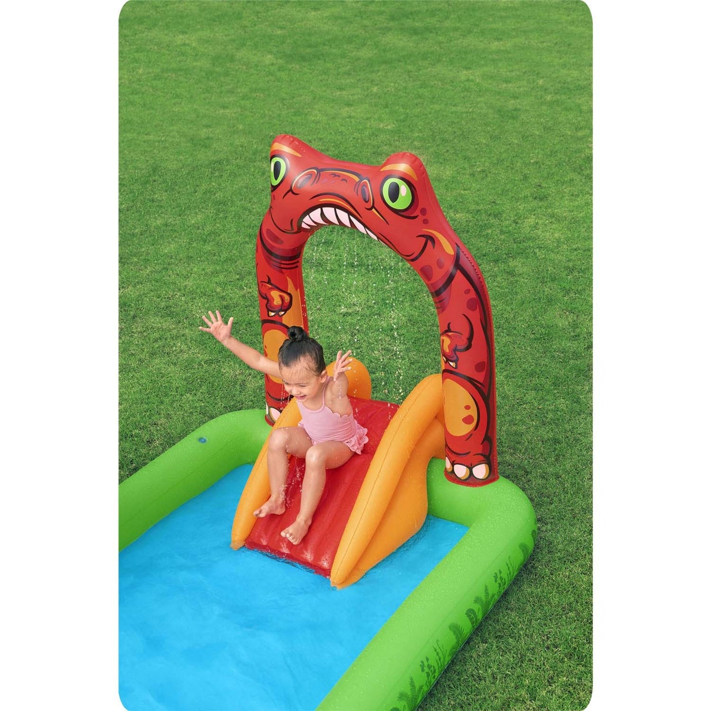 Jurassic inflatable playground 241 x 140 x 137 cm Bestway 53160