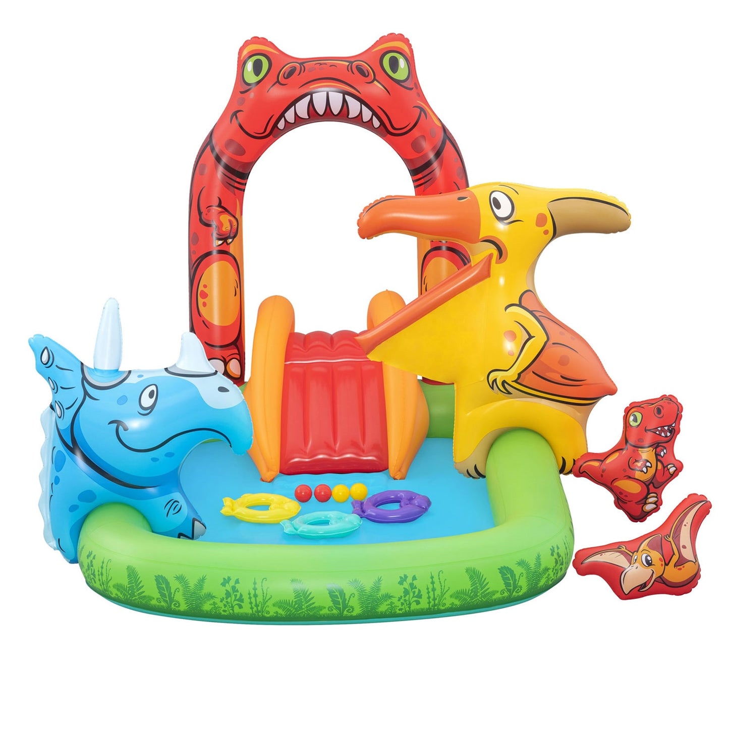 Jurassic inflatable playground 241 x 140 x 137 cm Bestway 53160