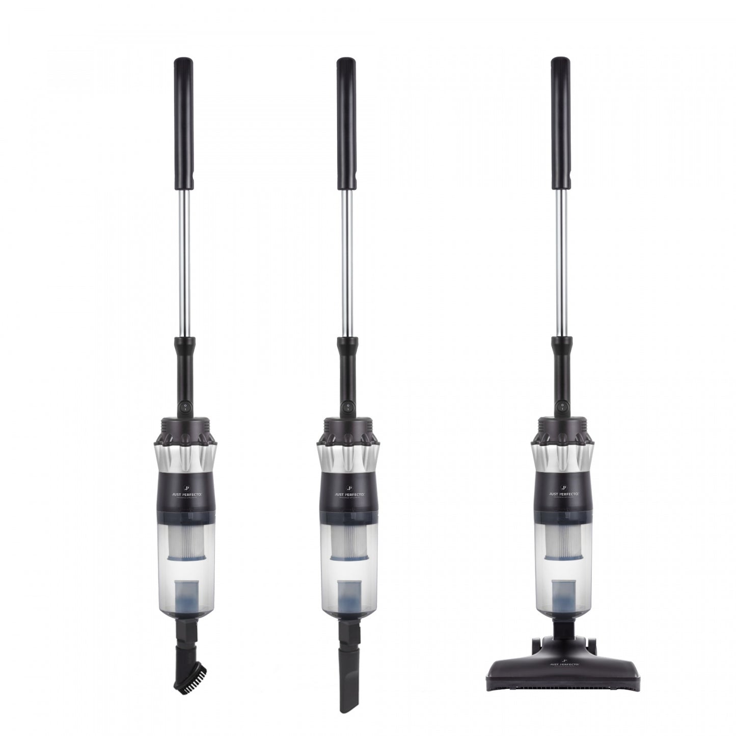 Just Perfecto JL-16: 600W 3-in-1 Stick Vacuum Cleaner - Black