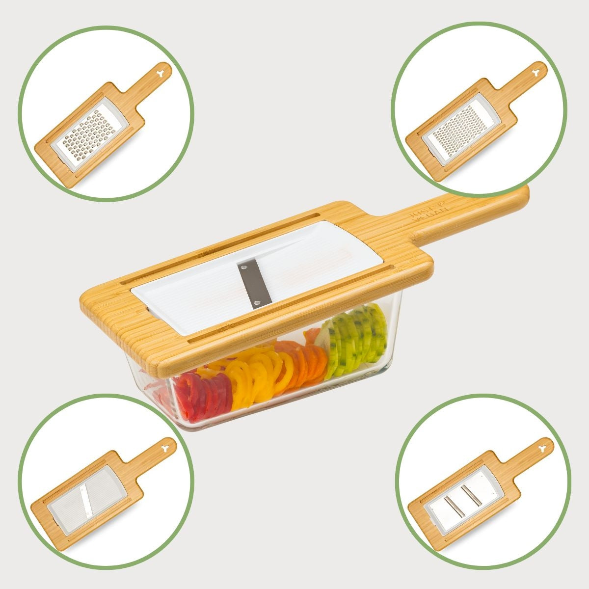 Just Vegan - Bamboo Veggi Dicer - Mandoline