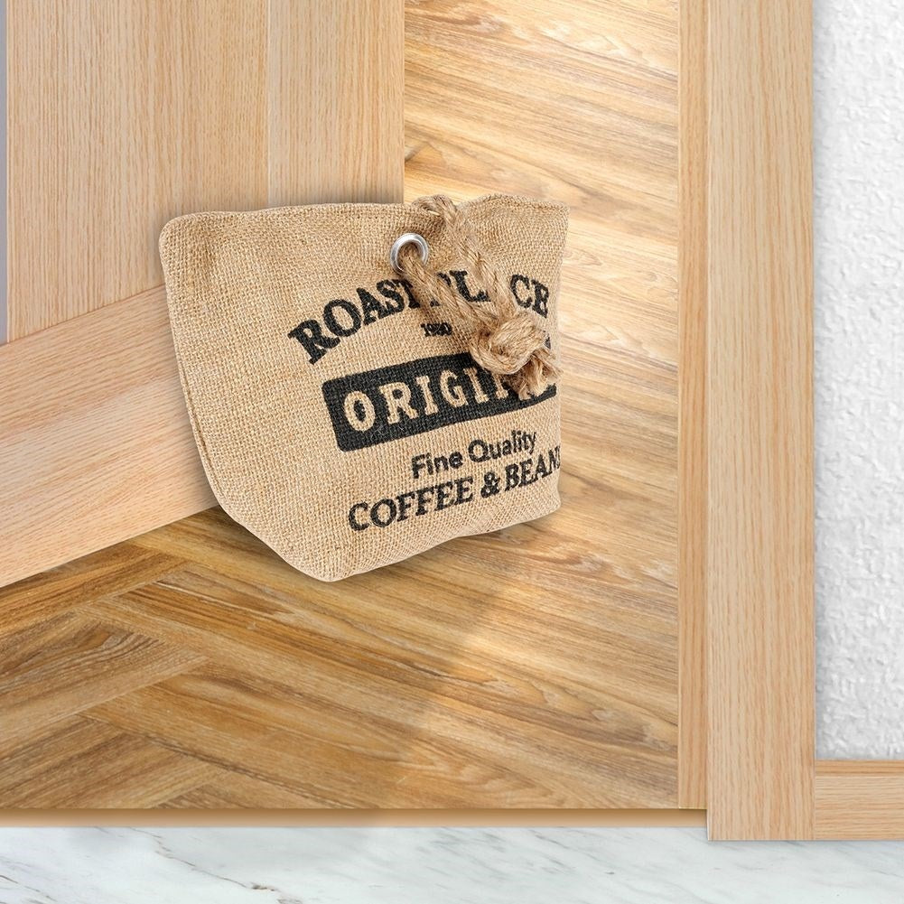 Jute Sack Doorstop: Protection against Slamming Doors