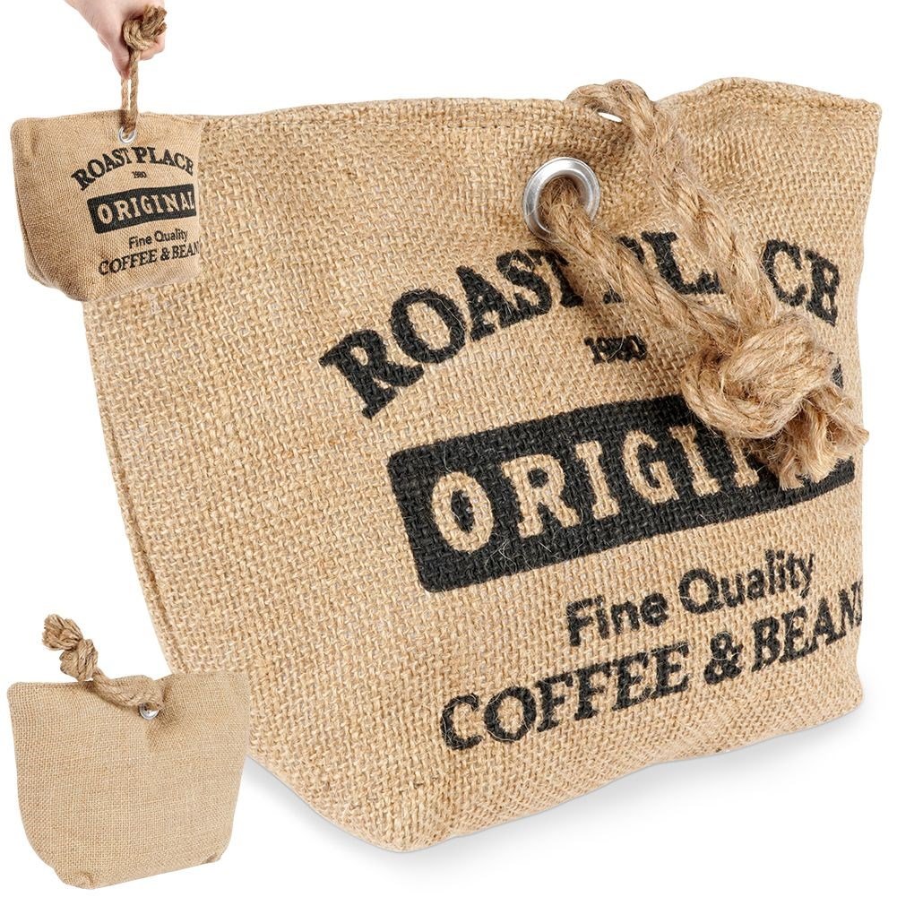 Jute Sack Doorstop: Protection against Slamming Doors