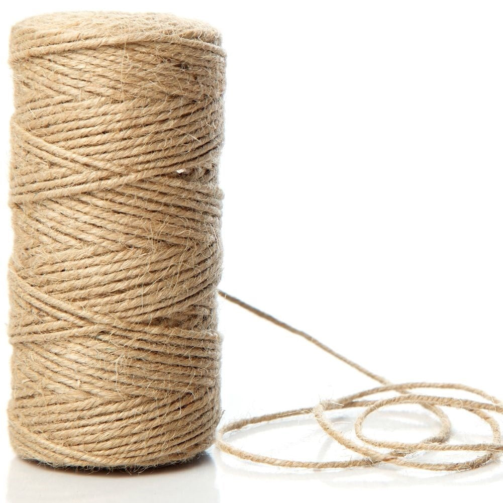 Jute cord 50m: Perfect for gifts & garden