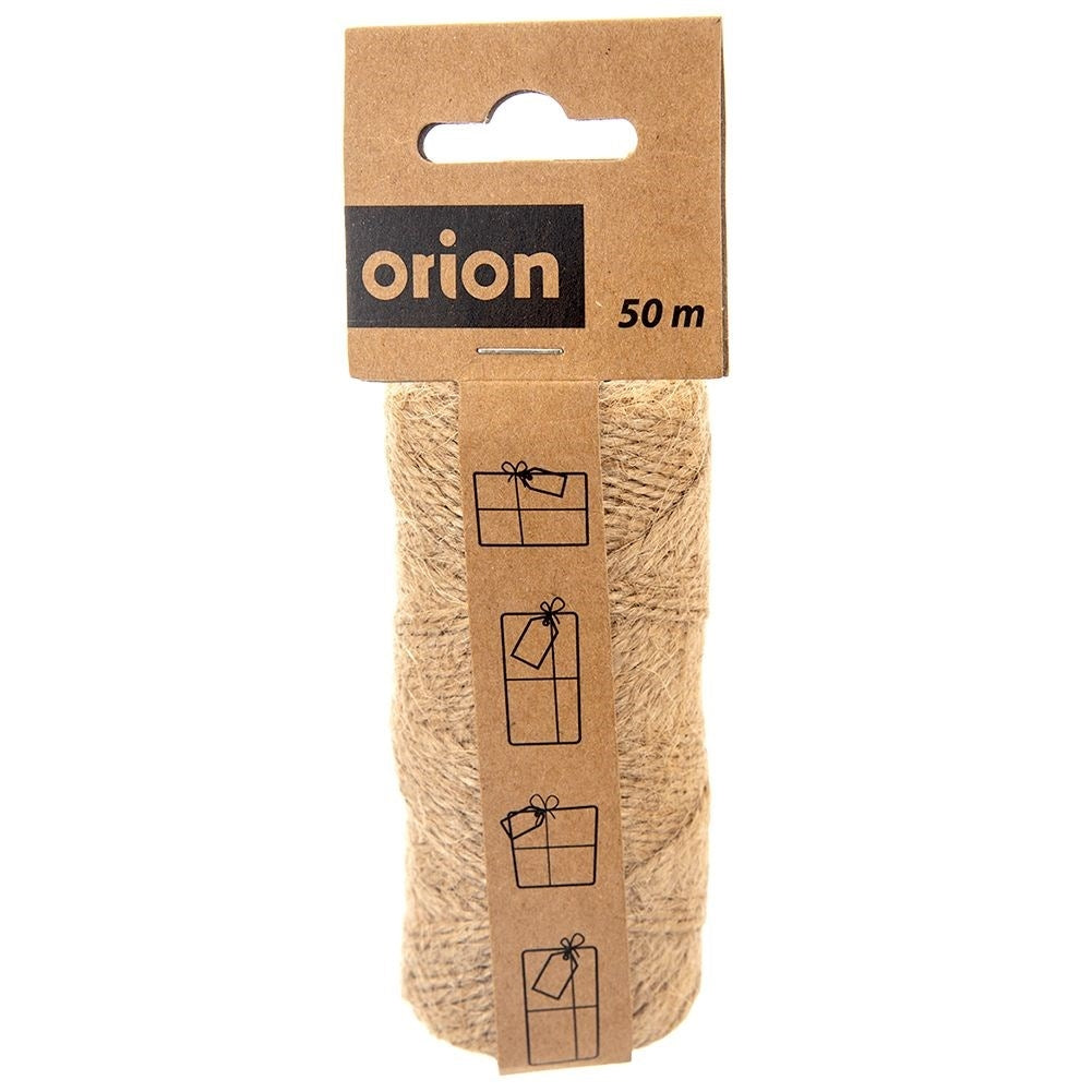 Jute cord 50m: Perfect for gifts & garden