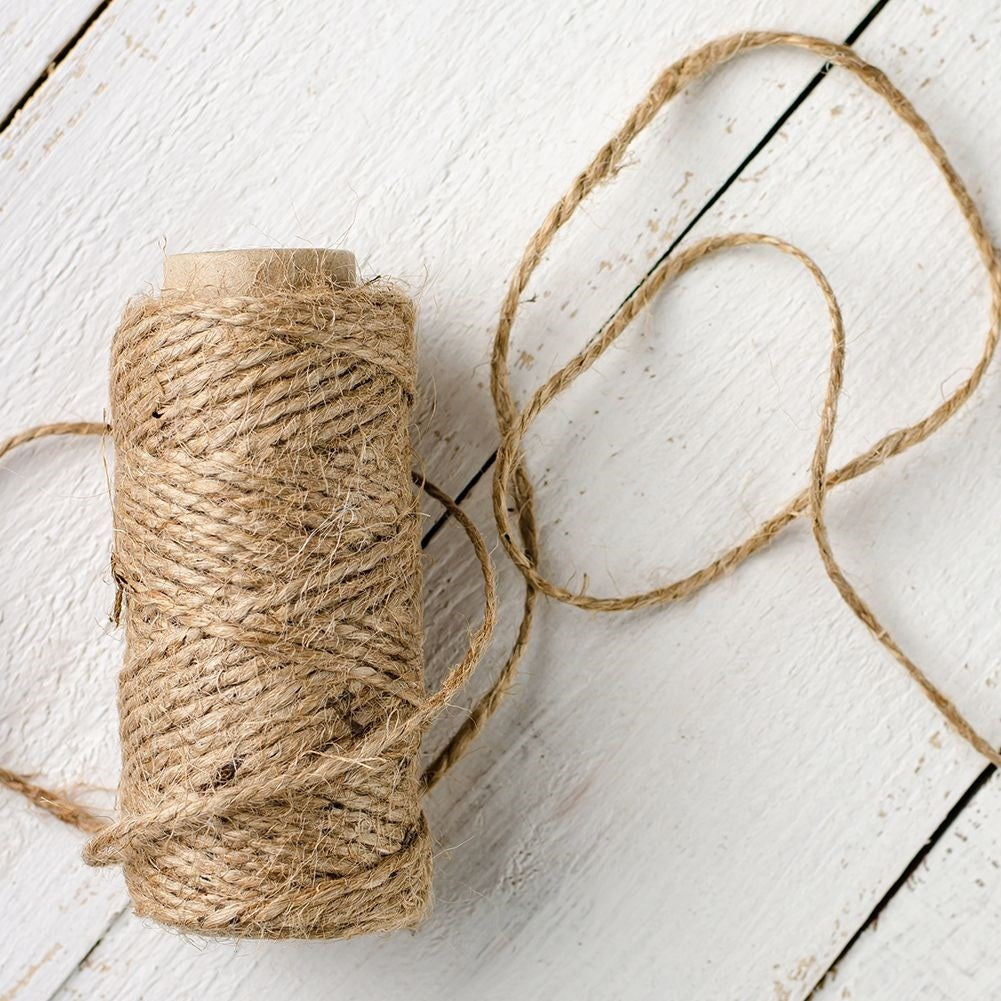 Jute cord 50m: Perfect for gifts & garden