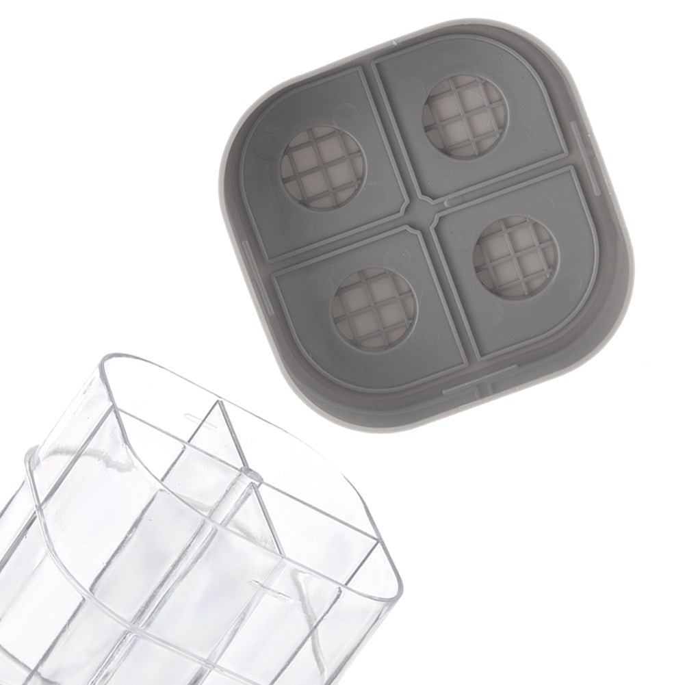 KEMP 4-compartment sticker spice container