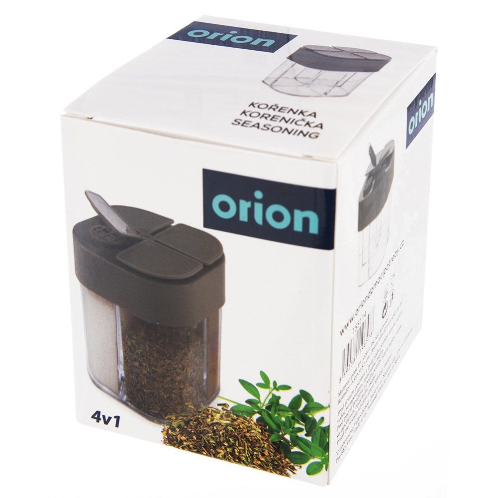 KEMP 4-compartment sticker spice container
