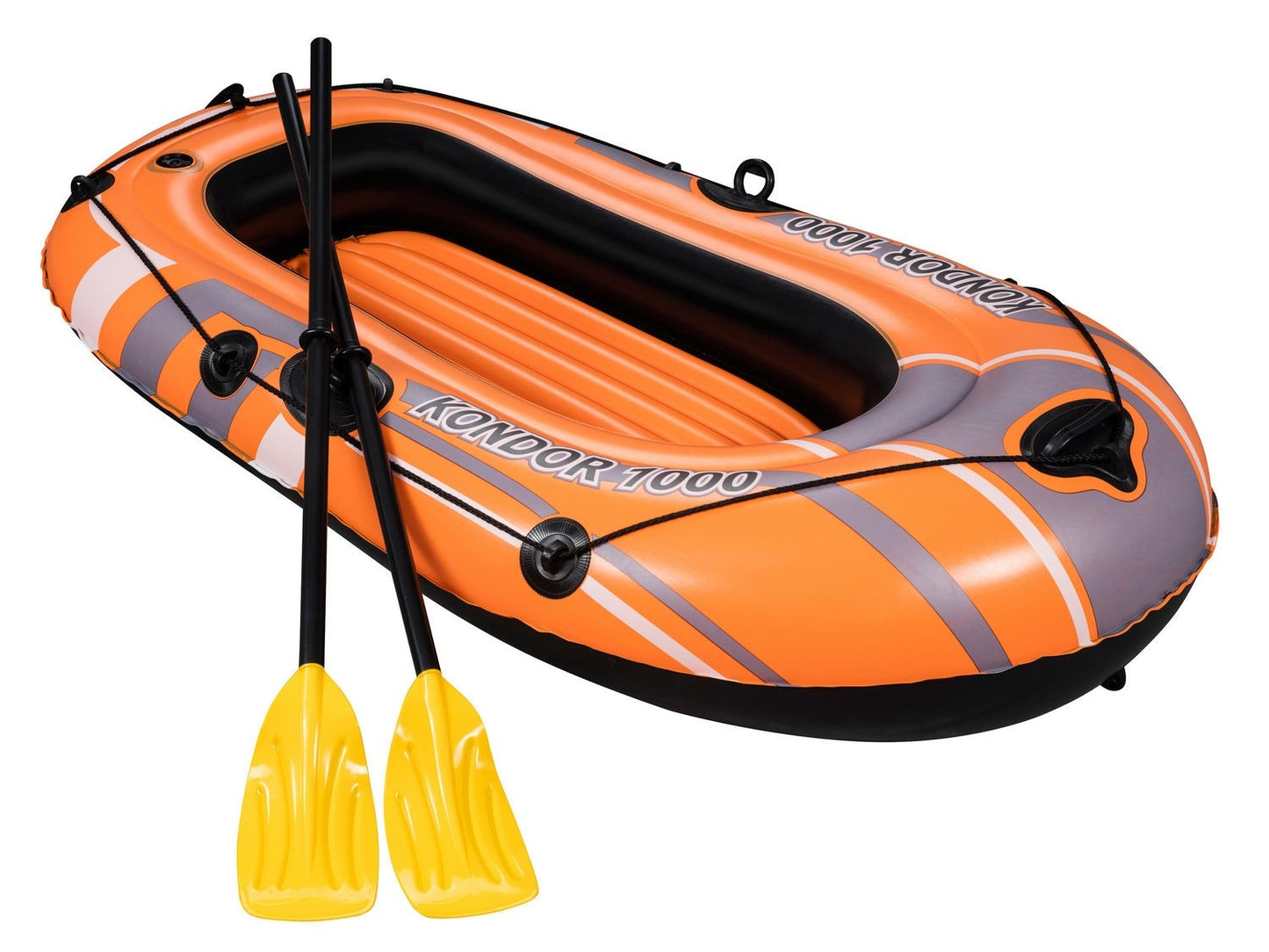 KONDOR 1000 pontoon + oars 155 x 93 cm Bestway 61078
