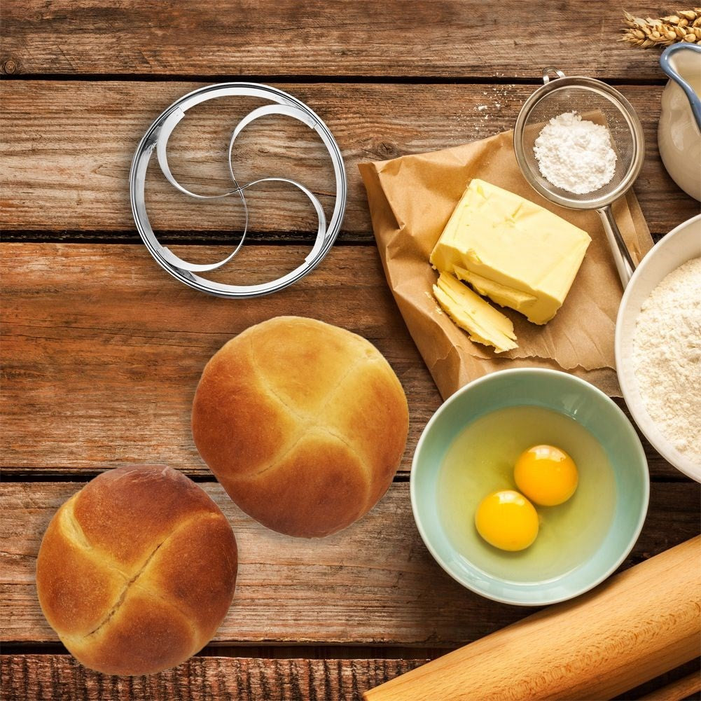 Kaiserbullar Punch Tool: Create Unique Bread Shapes at Home