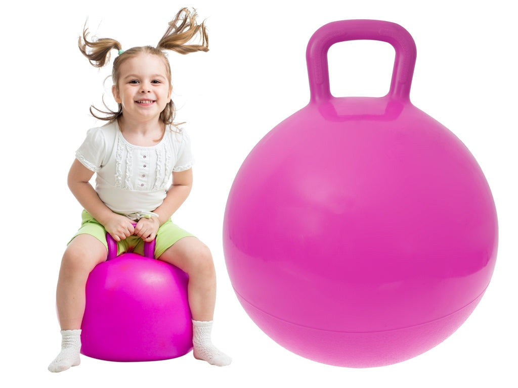 Kangaroo jumping ball 45cm pink
