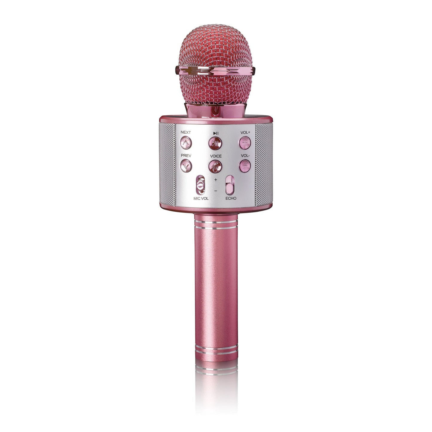 Karaoke Microphone with Bluetooth, USB, Micro SD Player