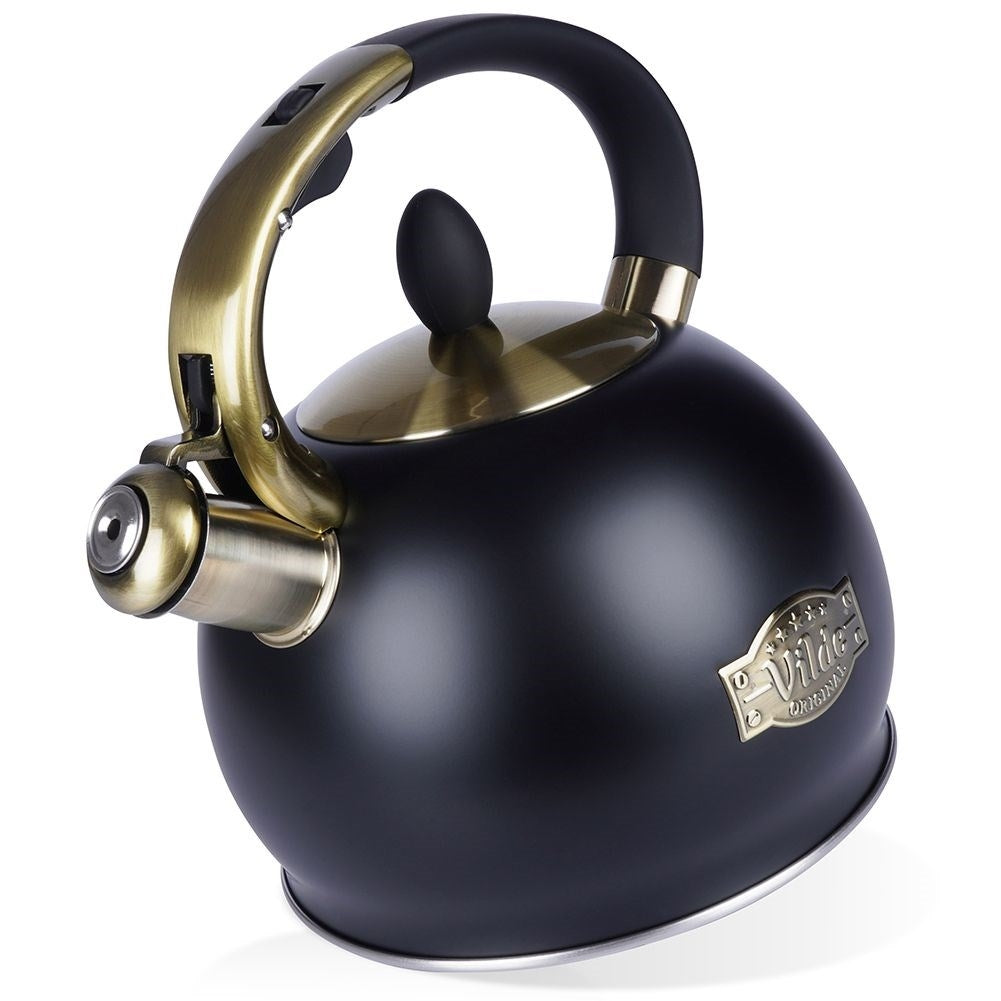 Kettle in Stainless Steel with Automatic Whistle