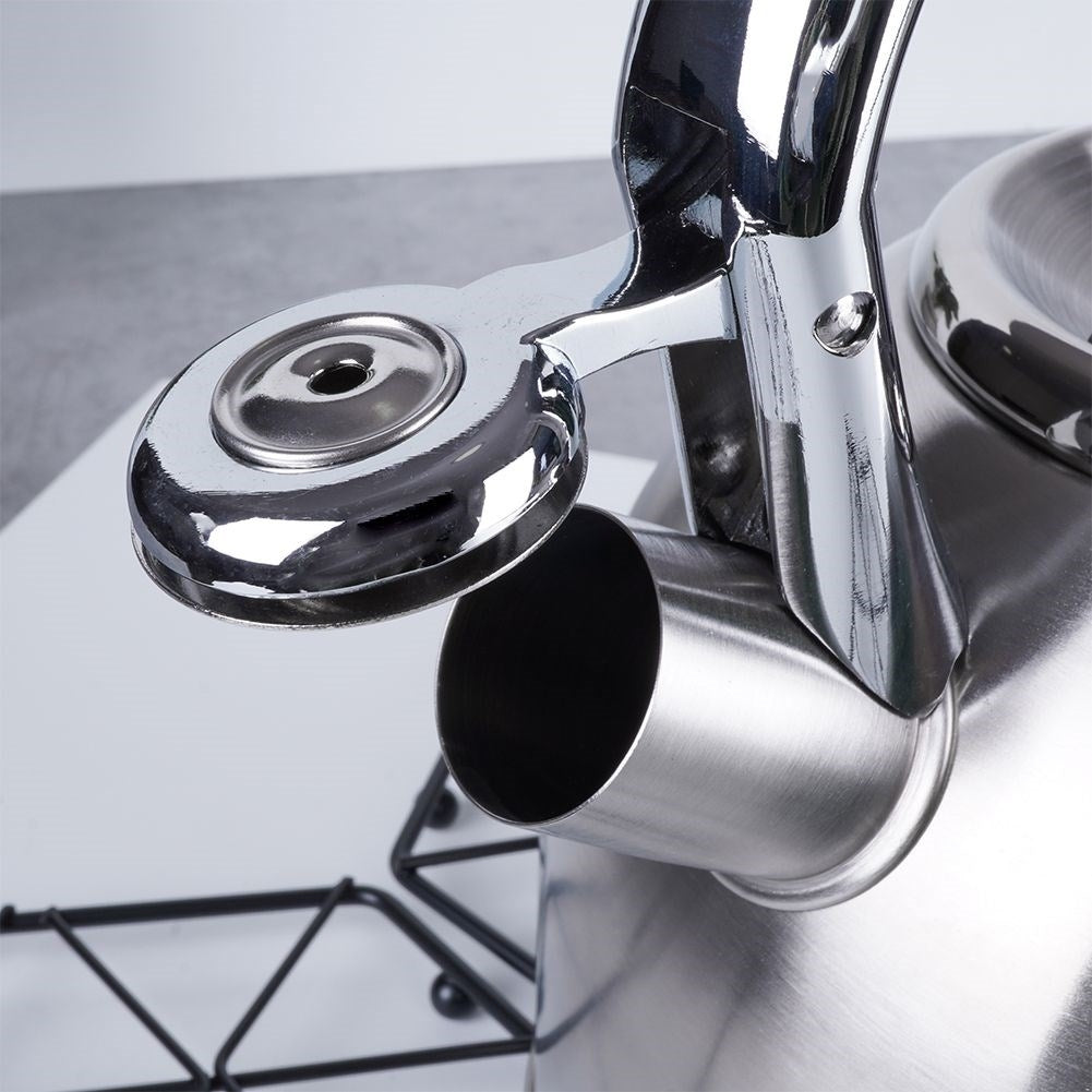 Kettle in Stainless Steel with Automatic Whistle